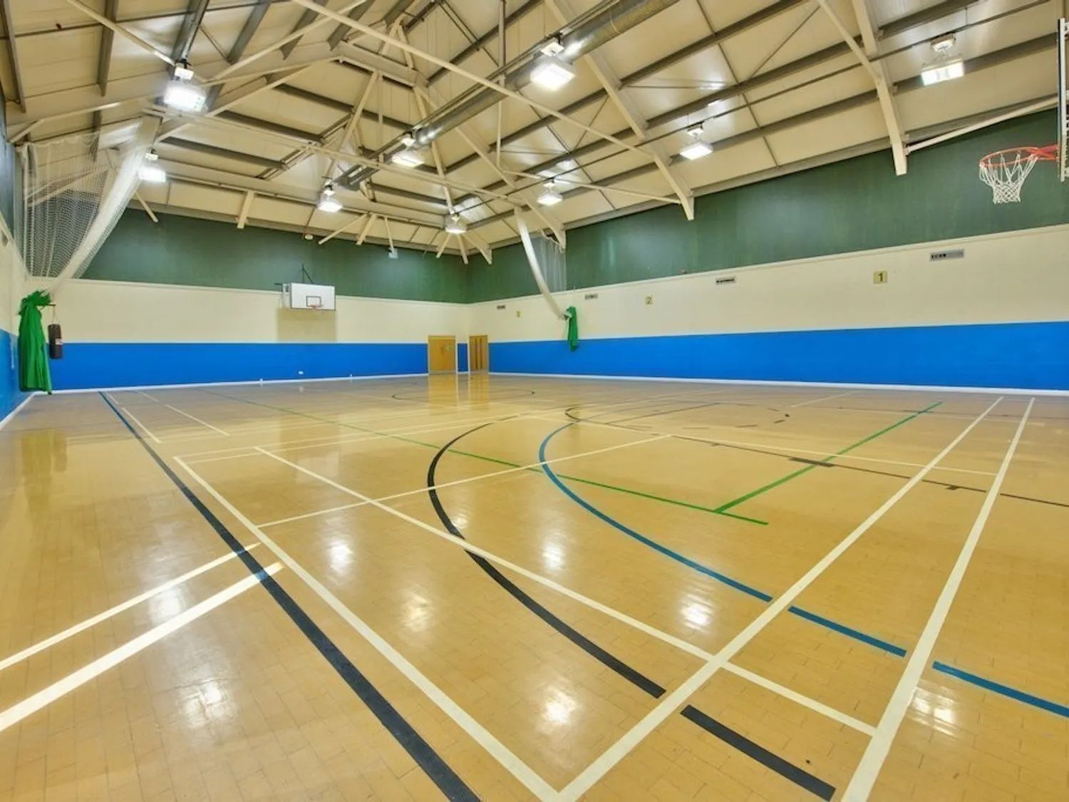 On-site sports court